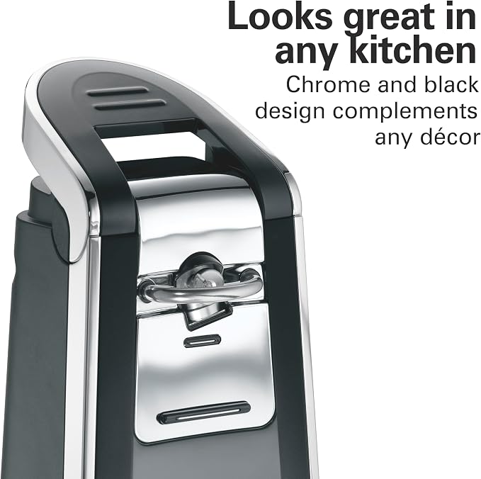 Hamilton Beach Smooth Touch Electric Can Opener With Easy Push Down Lever