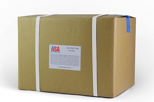 ASA Low-Temp Spine Glue for Perfect Binding, Spray-Grade, 40 lb | Low-viscosity, spray-application spine glue. For paper, coated stock, pamphlets, guides & comic books. 40 lb.