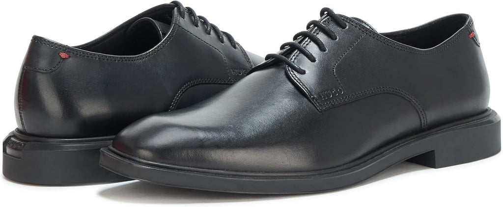 Hugo Men's Brushed Leather Derby Dress Shoe