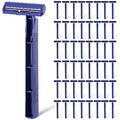 Chumia Twin Blade Razors for Men Stainless Steel Disposable Razors Men Bulk Plastic Shavers Multipurpose Portable Manual Disposable Shavers for Bathing Hotel Travel(600 Pieces)