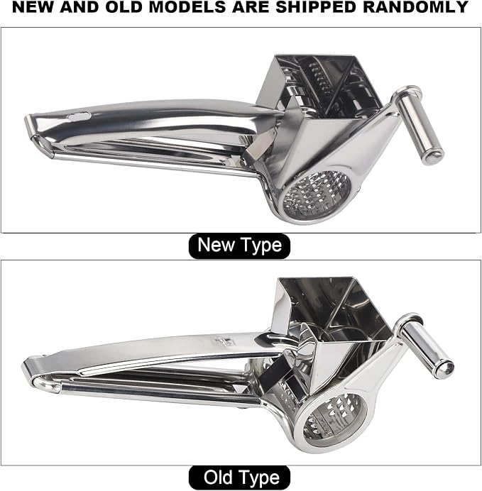 Cheese Grater, Stainless Steel Grater Vegetables Cutter Cheese Grater with Container Stainless Steel Used for Family Kitchen 1 X Cheese Grater Peeler