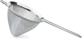 RSVP International Endurance Kitchen Collection, Stainless Steel Fine Mesh Conical Sieve/Colander, Multi-Purpose for Cooking, Baking, Loose Leaf Tea, Bar Strainer Cocktails, 6.25-Inch