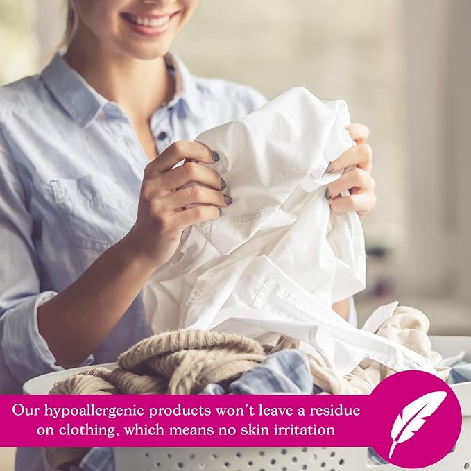 FOREVER NEW Delicate Hypoallergenic Laundry Detergent Powder - 150 to 192 Large Loads - Gentle washing detergent for Silk, Cashmere, Bra, Undergarments, Wool etc. - Original Scented - 32oz (3pack)