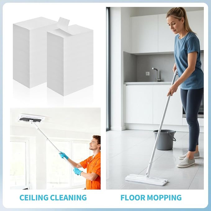 320 Pcs Wet Mop Pads Refills Disposable Moist Mopping Cloth Wipes Cleaning Sweeper Wet Refills for Wood Floor Tile Hardwood