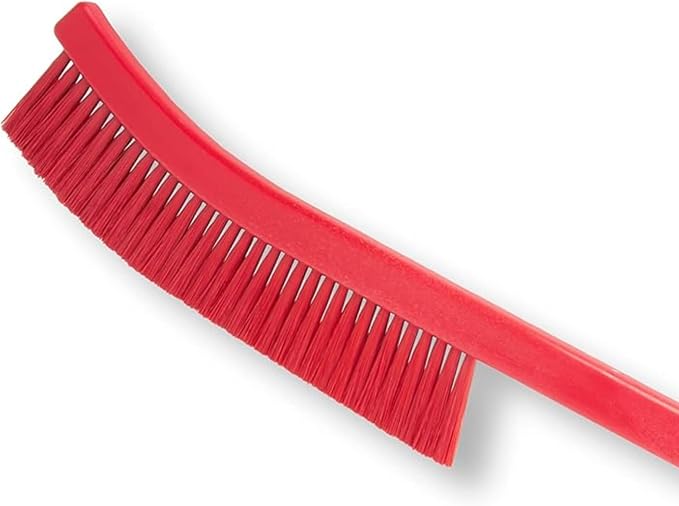 SPARTA Plastic Narrow Radiator Brush for Dusting Between Radiators, Vents, And Ducts, 24 Inches, Red, (Pack of 6)