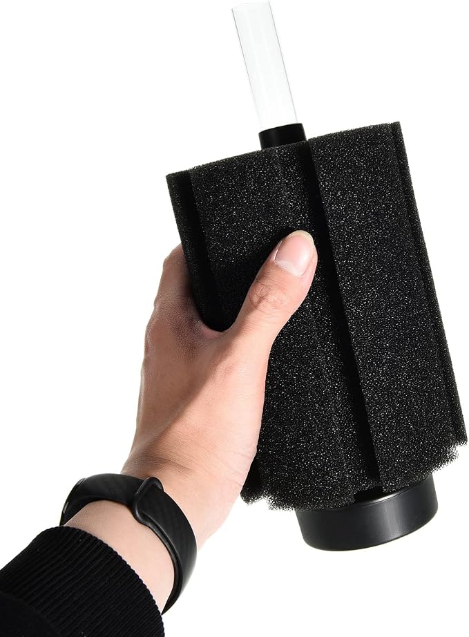 ALEGI Aquarium Large Sponge Filter 100 Gallon, 80 Gallon Sponge Filter with Air Stone for Large Fish Tank (1 pcs)