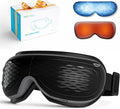 ALLJOY Eye Massager with Heat and Cooling, FSA Eligible HSA, Eye Massager with Removable Gel Mask, Birthday Gifts for Women Men Her Him Eye Care Devices for Migraine, Reduce Dry Eyes