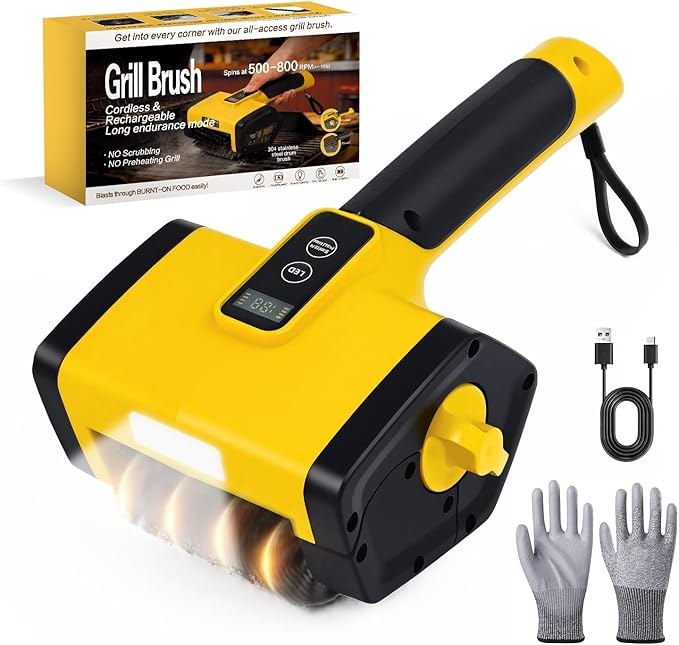 Electric Grill Brush, 750RPM
