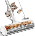 ACE2ACE A3 Pro Carpet Roller for Pet Hair, Carpet Pet Hair Removal Tool | Reusable Large Lint Rollers, 5 Feet Long Handle No Bending No Kneeling, Cat Dog Hair Remover for Carpet, Rugs, Mats, Gray