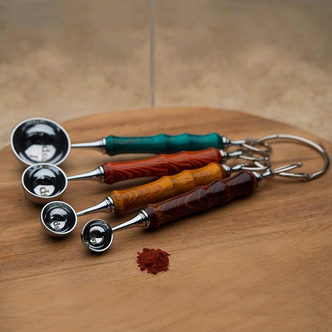 Penn State Industries PKMSPN Measuring Spoon Set Kit Woodturning Project (1pack)