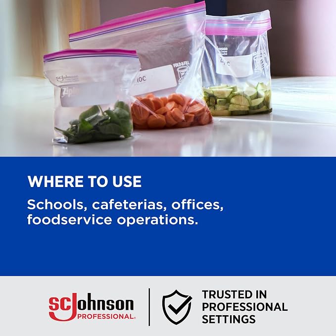 Ziploc Slider Storage Bag Quart, 76 Count, Pack of 9