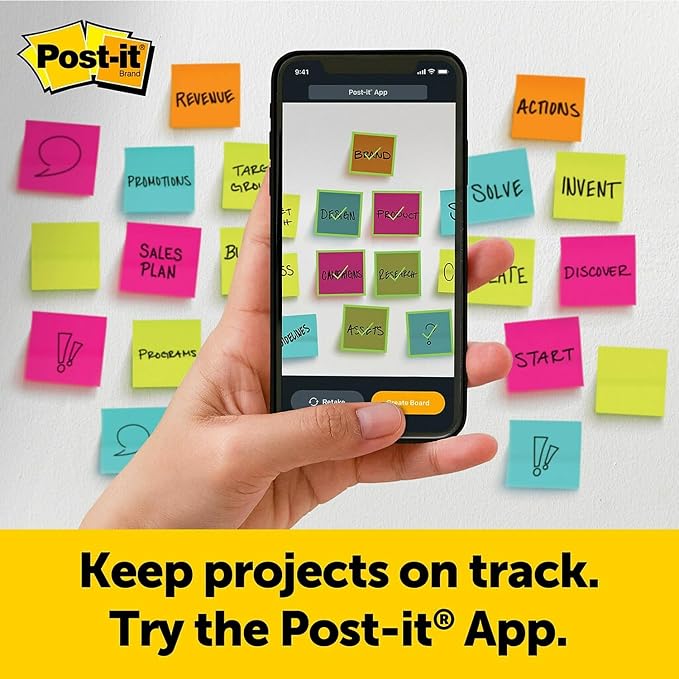 Post-it 566 Self-Stick Wall Pad, 20 x 23, White, 20 Sheets, 2-Pack