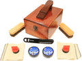 FeetPeople Shoe Polish Leather Care Valet Shoe Shine Kit, 3 Kits