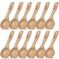 Carlisle FoodService Products CFS 432406 Solid Short Handle Portion Control Spoon, 2 oz, Beige (Pack of 12)