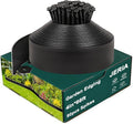 4 Inch Tall 66 FT Garden Edging Kit with 90pcs Spikes, Plastic Edging for Landscaping