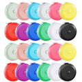 12 | 24 | 36 | 48 | 72 | 96 | 120 Pack Tape Measure,12 Colors Soft Retractable Measuring Tape 60-Inch/150cm, for Body Measuring Tailor Cloth Home Craft Measurements (36 Pack)