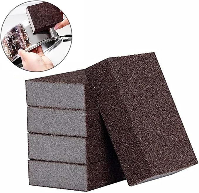 Carborundum Sponge 20pcs Magic Eraser Kitchen Bathroom Cleaning Rust Remover Sponges Tool