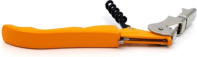 Pulltap's Genuine Slider 900 Waiter's Corkscrew – Double-Hinged Wine Key with Sliding Foil Cutter – Patented Design – Made in Spain – Amarillo (Yellow)