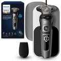 Philips Norelco S9000 Prestige Electric Shaver with Qi-Charger, Precision Trimmer and Premium Case, SP9872/86