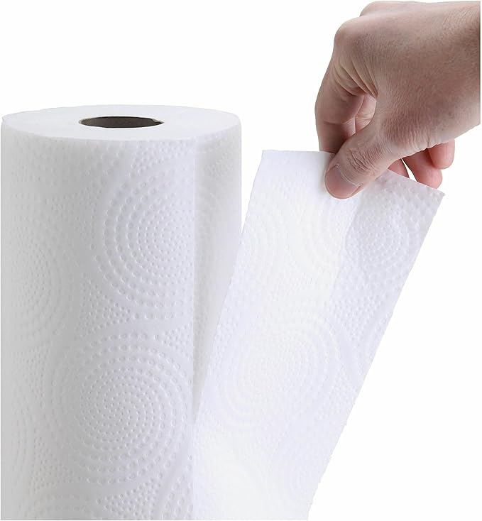 Genuine Joe-GJO24080 2-Ply Household Roll Paper Towels (Pack of 30) - WHITE