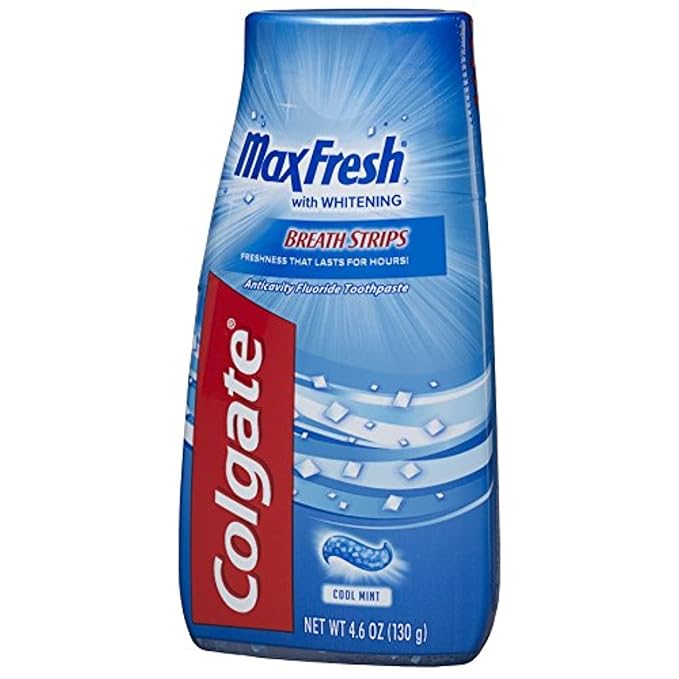 Colgate 2 in 1 Toothpaste Gel and Mouthwash,4.6 Oz (Pack of 12)