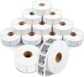 Aegis Adhesives - 1" X 1" Square Direct Thermal Labels (16500 Count, 12 Rolls) - QR Code Stickers, Price Tags, Barcode Labels for Inventory - Compatible with Zebra Printers, NOT Rollo Compatible