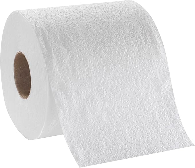 Georgia-Pacific Angel Soft Professional Series 2-Ply Embossed Toilet Paper, 16850, 450 Sheets Per Roll, 60 Rolls Per Case