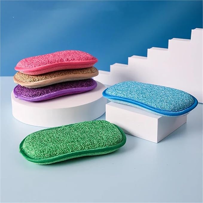 5/10/20PCS Reusable Washable Sponges Magic Sponge Eraser Kitchen Cleaning Product Gadgets Tools Accessories(10PCs Random)