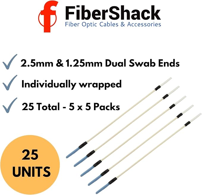 Fibershack - Fiber Optic Cleaning Kit - 7 in 1 Fiber Cleaning Kit - Tan Tactical Easy Access Waist Belt Bag - for Flawless Fiber Cleaning Results - Clean Fiber Optic Cables Quickly & Efficiently