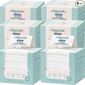Cliganic Clean Face Towels XL, Multi-Pack (300 Count), Disposable, Ultra-Absorbent, Hypoallergenic & Soft - Makeup Remover Dry Wipes, Pamper Your Face, Hygienic Towelettes, for All Skin Types
