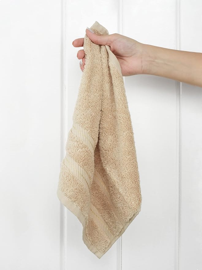 American Soft Linen 100% Cotton Luxury Turkish Towels, 4 PC Washcloth Set | Soft Absorbent Quick Dry OEKO Tex Standard 100 Certificated Durable Machine Washable Premium Hotel Quality
