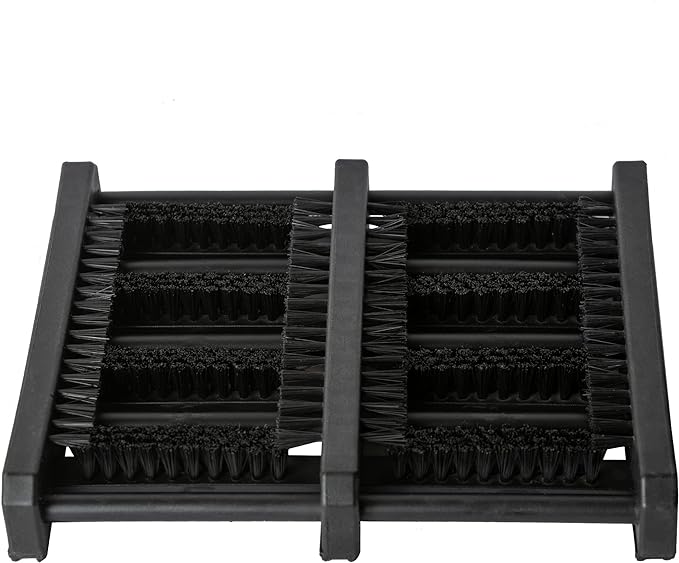 Jobsite Boot Scraper - Outdoor Shoe Scrubber Cleaner Brush - 2 Pack