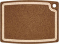 Epicurean Gourmet Series Cutting Board, 17.5-Inch by 13-Inch, Nutmeg/Natural | Juice groove, Microplastics free, dishwasher safe, lightweight reversible design, knife friendly, heat resistant, USA made