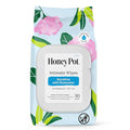 The Honey Pot Company - Feminine Wipes - Sensitive w/Rosewater Feminine Hygiene Wipes - pH Balancing, Herbal Infused Plant-Based Feminine Care for Sensitive Skin - Cleansing Wipes for Women - 30ct