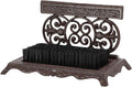 Esschert Design USA LH53 Cast Iron Shoe Scraper with Brush