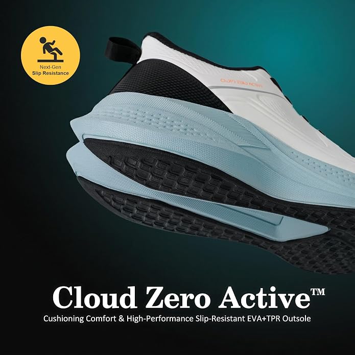 Hawkwell Men's Cloud Zero Active WaterShell Nursing Shoes Water Resistant Lightweight Non Slip Medical Work Sneakers