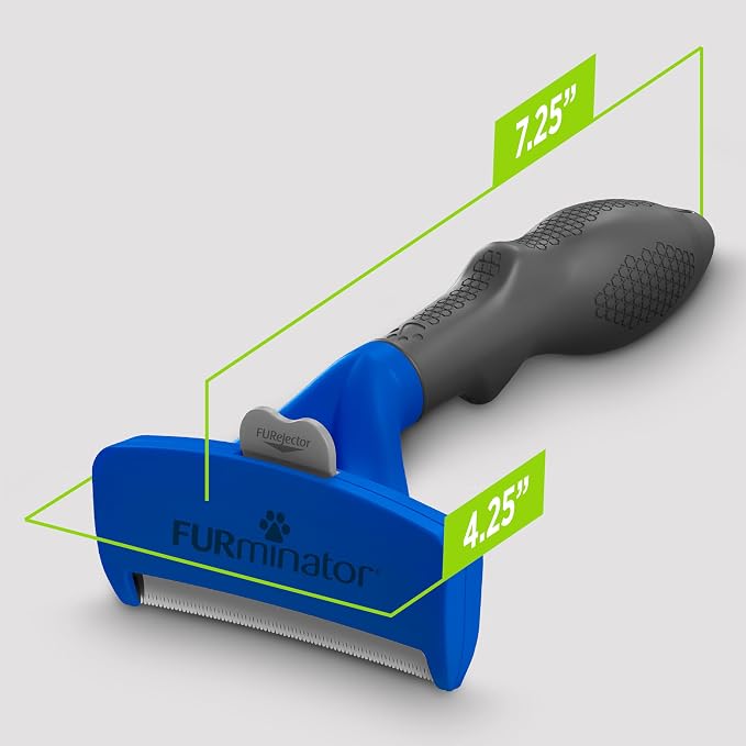 FURminator Large Dog Undercoat deShedding Tool for Short Hair, Reduces Loose Hair From Shedding