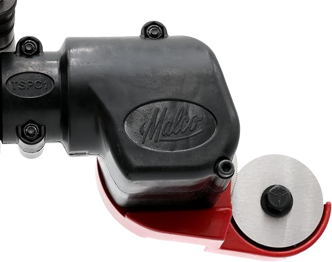 Malco TurboShear® TSPC1 Rotary Panel Cutter – Drill Attachment for Cutting Metal, Vinyl, Ribbed Roofing & Wall Panels – Dual Cutting Wheels, 22-Gauge Capacity, Clean & Precise Cuts.