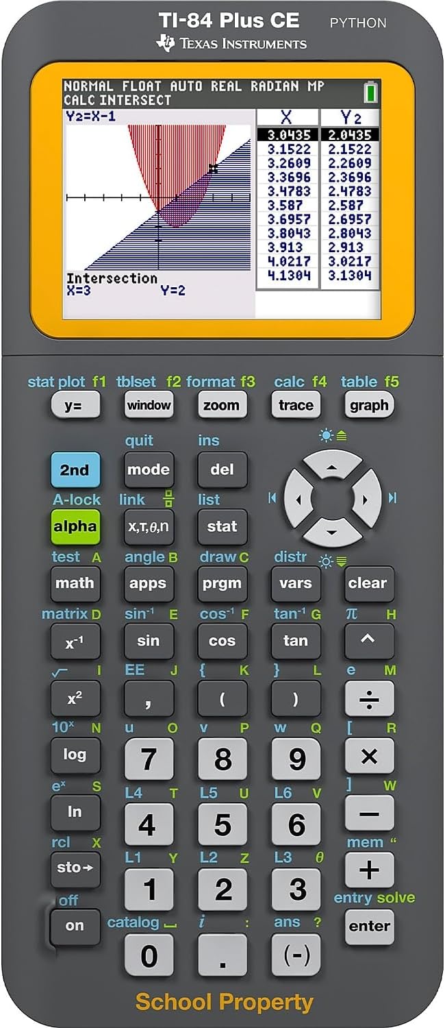 Texas Instruments TI- 84Plus CE Teacher's 10 Pack Graphing Calculator