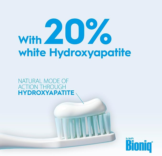 Bioniq White Filler Whitening Toothpaste 4.77 Oz | 20% Hydroxyapatite Teeth Whitening fomula, fluoride free, Clinically Tested Expert for Enamel and Gum Care, 4.77 Oz 2 Pack