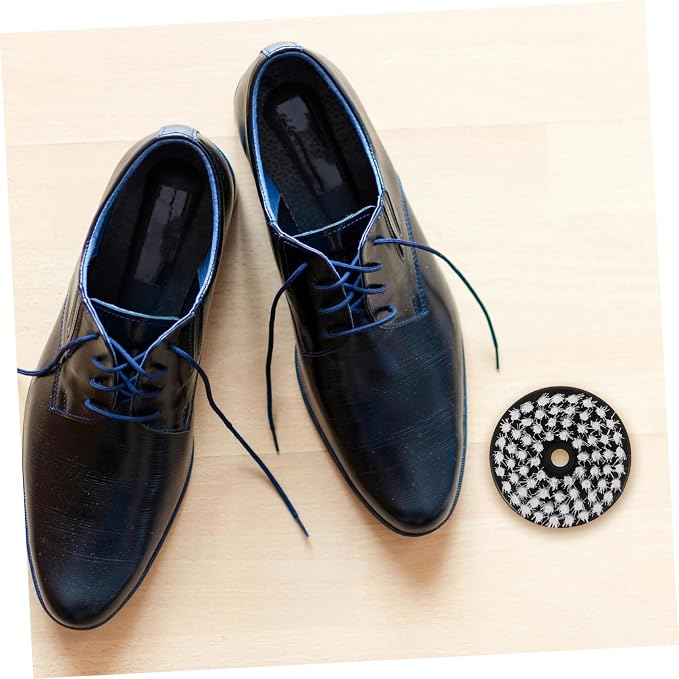 FRCOLOR 4pcs Shoe Polish Replacement Brush Shoe Brush Set Dust for Leather Cleaner