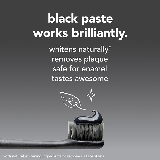 hello Epic Whitening Activated Charcoal Toothpaste, 4 oz | Fluoride Free, Fresh Mint and Coconut Oil, Whitens Teeth Naturally, Enamel Safe, Vegan, SLS Free, Dye Free