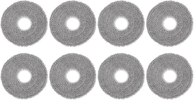 Mop Cloths Dust Bag Replacement，Compatible For Xiaomi，5 Pro/OV21CN/X10 Plus/X20 Plus/M30S/M30 Pro Mop Rags Bags Robot Vacuum Cleaner Parts(SET3)