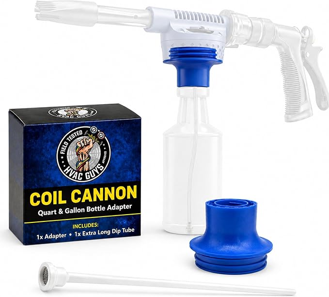 HVAC Guys Coil Cannon Quart & Gallon Bottle Adapter ONLY