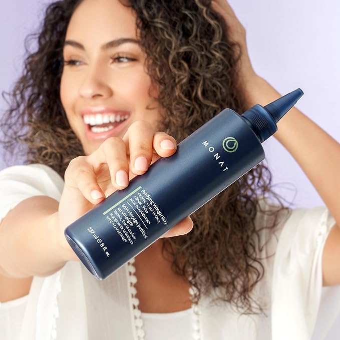 MONAT Purifying Vinegar Rinse - Nourishing Moisturizing Elixir for Shiny, Soft, Smooth and Lustrous Hair