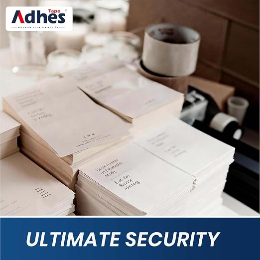 ADHES Packaging Tape 2.7MIL Heavy Duty Packing Tape Mailing Tape,3 Rolls, 3" x 165 ft (55 Yards) Clear Shipping Tape, Ultra-Strong & Durable for Packaging, Moving, Mailing, and Sealing