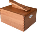 FOOTMATTERS Shoe Shine Valet Box - Hardwood Boot & Shoe Care