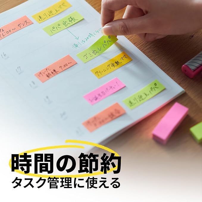 x 20 pad 6542-K 100 pack of 75 x 75mm mixed color 20 Sumitomo (3M) Post-it (R) recycled paper cost savings power pack Notes (japan import)