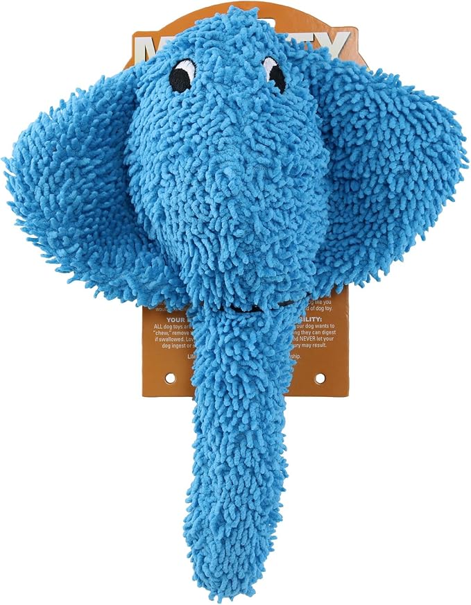 MIGHTY® 2 Pack Microfiber Medium Stingray Dog Toys | Ultra Durable Plush Toy with Multiple Layers & Reinforced Seams , Washable and Floats , Mighty® Construction