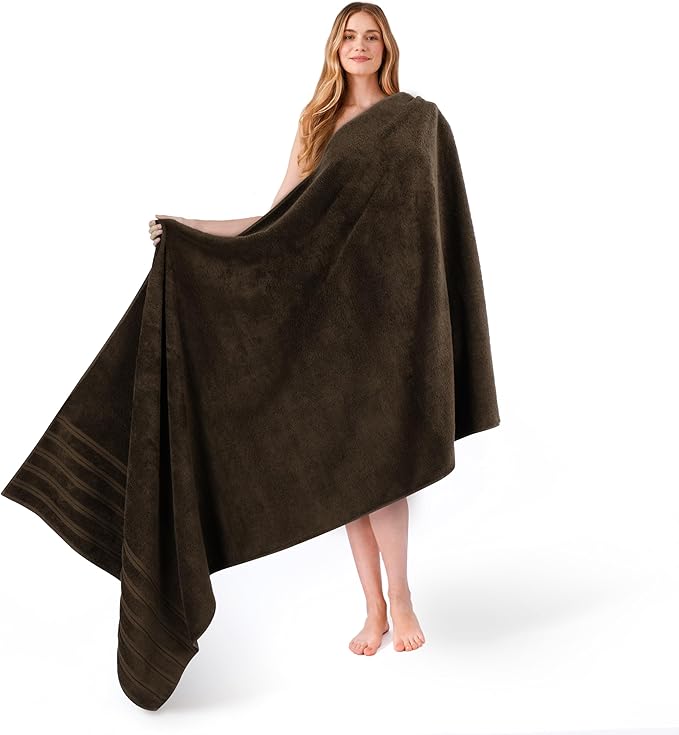 American Soft Linen 100% Cotton Luxury Turkish Towels, 35x70 XL Bath Sheet | Soft Absorbent Quick Dry OEKO Tex Standard 100 Certificated Durable Machine Washable Breathable Premium Hotel Quality
